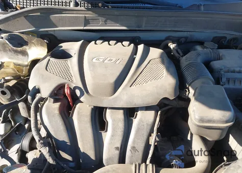 2012 Hyundai Sonata Gls из США, поврежденный, VIN 5NPEB4AC7CH456875